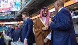 سمو وزير الرياضة يشهد المباراة الافتتاحية لبطولة كأس العالم للأندية 2025 في الولايات المتحدة الأمريكية