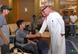 السفير الحصيني يستقبل بعثتي ناديي ذوي الإعاقة بالقصيم وجدة لكرة الطائرة