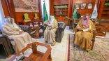 أمير منطقة حائل يستقبل وزير النقل والخدمات اللوجستية