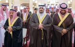 نائب أمير منطقة الرياض يؤدي صلاة الميت على صاحب السمو الأمير فهد بن ثنيان بن محمد بن ثنيان