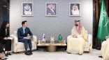 سمو وزير الحرس الوطني يستقبل رئيس المكتب الرئاسي الكوري المبعوث الخاص لرئيس الجمهورية
