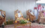وزير الشؤون الإسلامية يشرف حفل الاستقبال الذي اقامه فرع الوزارة بمنطقة الباحة بحضور عددٍ من مشايخ قبائل زهران بمحافظة المندق