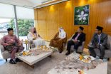 ضمن برنامج الوزارة لزيارات أئمة الحرمين الشؤون الإسلامية تنظم زيارة رسمية لإمام المسجد النبوي الشيخ صلاح البدير إلى مملكة ماليزيا تستمر 4 أيام