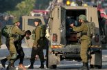 قوات الاحتلال الإسرائيلي تعتقل ثلاثة فلسطينيين وتقتحم بلدات في الضفة الغربية