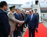 الرئيس عبد الفتاح السيسي – يصل بلجيكا