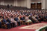 شارك السيد الرئيس عبد الفتاح السيسي،  في حفل تخرج الدورة الثانية لتأهيل أئمة وزارة الأوقاف من الأكاديمية العسكرية المصرية، وذلك بمركز المنارة للمؤتمرات الدولية