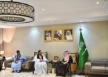 مدير فرع وزارة الخارجية بالمدينة المنورة يستقبل القنصل الموريتاني