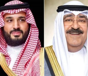 امير الكويت يتلقى اتصالاً من ولي العهد السعودي