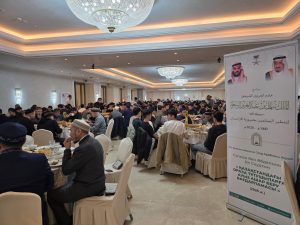 أكبر جامع في آسيا الوسطى يحتضن برنامج خادم الحرمين الشريفين لتفطير الصائمين في كازاخستان