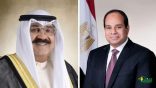 السيد الرئيس عبد الفتاح السيسي، رئيس الجمهورية، يستقبل صاحب السمو الشيخ مشعل الأحمد الجابر الصباح أمير دولة الكويت