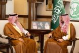 نائب امير منطقة مكة المكرمة يستقبل أمين عام العاصمة المقدسة