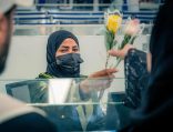 الجوازات تحتفل مع المسافرين بمناسبة عيد الفطر في المنافذ الدولية