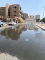 أهالي مخطط القزاز بمكة يعانون من تسرب مياه شبكة المياه المزمن