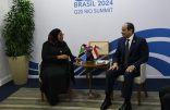 التقى السيد الرئيس عبد الفتاح السيسي مع الرئيسة التنزانية سامية حسن، على هامش أعمال قمة مجموعة العشرين في “ريو دي جانيرو” بالبرازيل.
