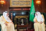 أمير تبوك يستقبل معالي وزير البيئة والمياه والزراعة