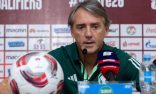 المؤتمر الصحفي لمدربي المنتخب السعودي ونظيره البحريني