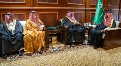 نائب أمير حائل يستقبل رئيس مجلس إدارة نادي الطائي المكلف