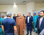 رئيس جامعة كفر الشيخ بجمهورية مصر العربية يشهد فعاليات جراحات المسالك البولية النسائية بمستشفى كفر الشيخ الجامعي