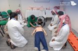 الهيئة الملكية بينبع – تقيم برنامج الاسعافات الأولية لسائقي الحافلات