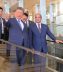الرئيس عبد الفتاح السيسي يصطحب الرئيس الصينى فى جولة داخل المتحف المصري الكبير