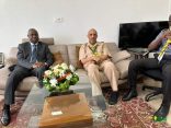 المستشار الخاص لرئيس جمھورية ساحل العاج يستقبل الامين العام للاتحاد العالمى للكشاف المسلم