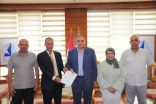 رئيس الجهاز التنفيذي للهيئة العامة لتعليم الكبار يقدم الشكر لرئيس جامعة كفر الشيخ بجمهورية مصر العربية للجهود المبذولة في محو الأمية خلال دورة ابريل 2024