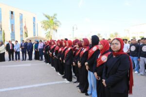 جامعة كفر الشيخ بجمهورية مصر العربية تستقبل طلابها بتحية العلم إيذانًا بانطلاق العام الجامعي الجديد 2026/2027 بمشاركة اسرة طلاب من أجل مصر بالجامعة
