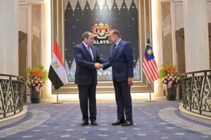 الرئيس عبد الفتاح السيسى يلتقى رئيس وزراء ماليزيا