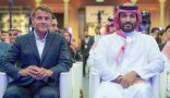 ولي العهد وماكرون يشهدان ختام كأس العالم للرياضات الإلكترونية في باريس