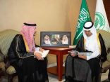 الأمير سعود بن مشعل يستقبل محافظ الطائف ويطلع على تقارير جولته للمحافظة