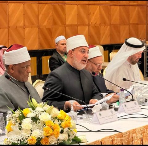مفتي جمهورية مصر العربية يطرح حزمة توصيات لتعزيز السلم الأسري ومواجهة العنف ضد المرأة خلال مشاركته في ندوة مجمع الفقه الإسلامي الدولي بجدة