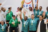 نادي المدينة المنورة لذوي الإعاقة يتوّج بكأس السوبر لكرة الطائرة جلوس