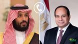 الرئيس عبد الفتاح السيسي يتلقى اتصالا هاتفيا من صاحب السمو الملكي الأمير محمد بن سلمان