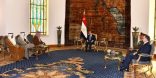 السيسي – يستقبل الشيخ فهد يوسف سعود الصباح
