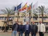 رئيس جامعة كفر الشيخ بجمهورية مصر العربية في زيارة لجامعة بوليتكنيكا بمدينة فالنسيا الاسبانية