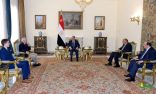 استقبل السيد الرئيس عبد الفتاح السيسي اليوم، السيناتور “ليندسي جراهام”، زعيم الأقلية الجمهورية باللجنة الفرعية لاعتمادات العمليات الخارجية بمجلس الشيوخ الأمريكي، وذلك بحضور السيد سامح شكري وزير الخارجية، واللواء عباس كامل رئيس المخابرات العامة.