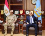 محافظ كفرالشيخ بجمهورية مصر العربية يستقبل مدير جمعية المحاربين القدماء وضحايا الحرب