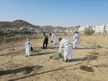 بيئة الطائف تُهيئ أحواض الزراعة في سد عكرمة وتروي الشتلات المزروعة