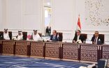 الرئيس عبد الفتاح السيسي يلتقى بممثلى مجتمع الأعمال القطري