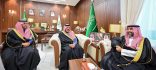 أمير منطقة حائل يستقبل رئيس مجلس إدارة الاتحاد السعودي للرياضات الإلكترونية