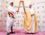 أمير منطقة القصيم يتسلّم شعلة دورة الألعاب السعودية 2024