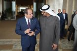 الرئيس عبد الفتاح السيسي رئيس جمهورية مصر العربية يصل إلى الامارات العربية المتحدة