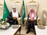  المستشار بالديوان الملكي يهنئ الإعلامي عبدالله العنزي بمناسبة زواج أبنه عبدالملك بمدينة الرياض