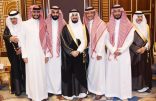 أمراء ووزراء ومسؤولين يهنئون سند بن ربيع القثامي بحفل زواجه
