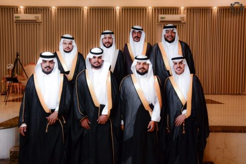 بدعم كامل من صندوق روح العطاء العائلي.. إقامة الزواج الجماعي لثمانية من أبناء عائلة الحامظي بصبيا