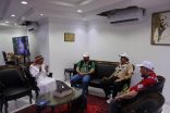 زيارة وفد مجموعة النجوم الكشفية إلى الأمين العام للاتحاد العالمي الإسلامي للكشافة والشباب