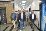 رئيس جامعة كفر الشيخ بجمهورية مصر العربية يتفقد مبني مستشفي الطوارئ بالجامعة للوقوف على أخر المستجدات