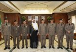 الأمير سعود بن مشعل يقلد عددا من الضباط المرقين رتبهم الجديدة