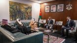 رئيس الوزراء الأردني يستقبل رئيس اتحاد الغرف السعودية