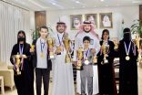 تعليم الطائف يكرم الطلبة المتأهلين للمرحلة الثالثة على مستوى الوطن في دوري المدارس للرياضات الإلكترونية